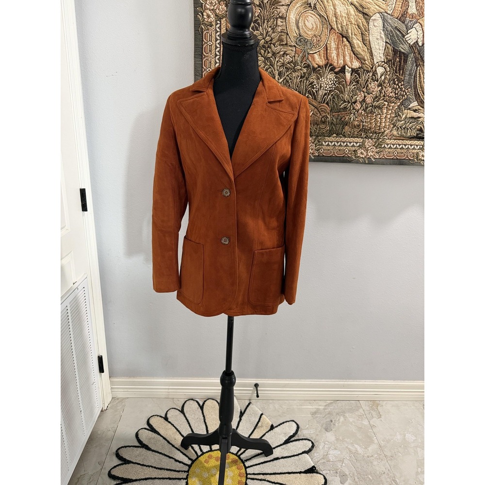 Loeffler Randall Rust Blazer Suede